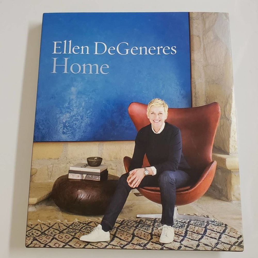 NEW Ellen Degeneres Home Decor Hardcover Book 304 Pages! Full Of Gorgeous Photos
